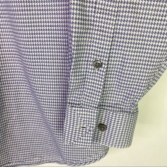 KARL LAGERFELD Patterned Button Down Shirt | L - Picture 6 of 7